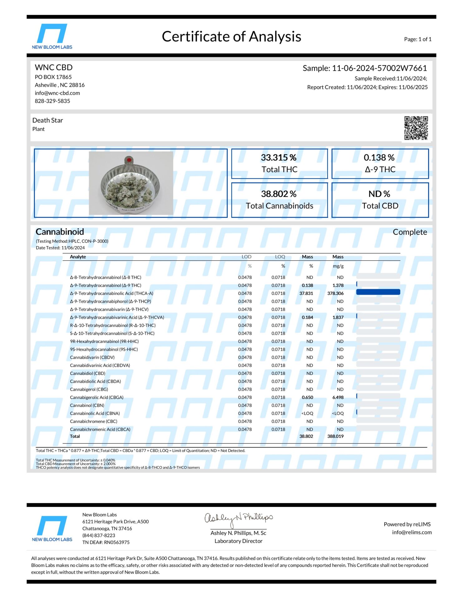 Death Star Living Soil THCa 37.831   Terpenes 3.020 Indica images 1 scaled