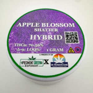 Apple Blossom THCa Shatter